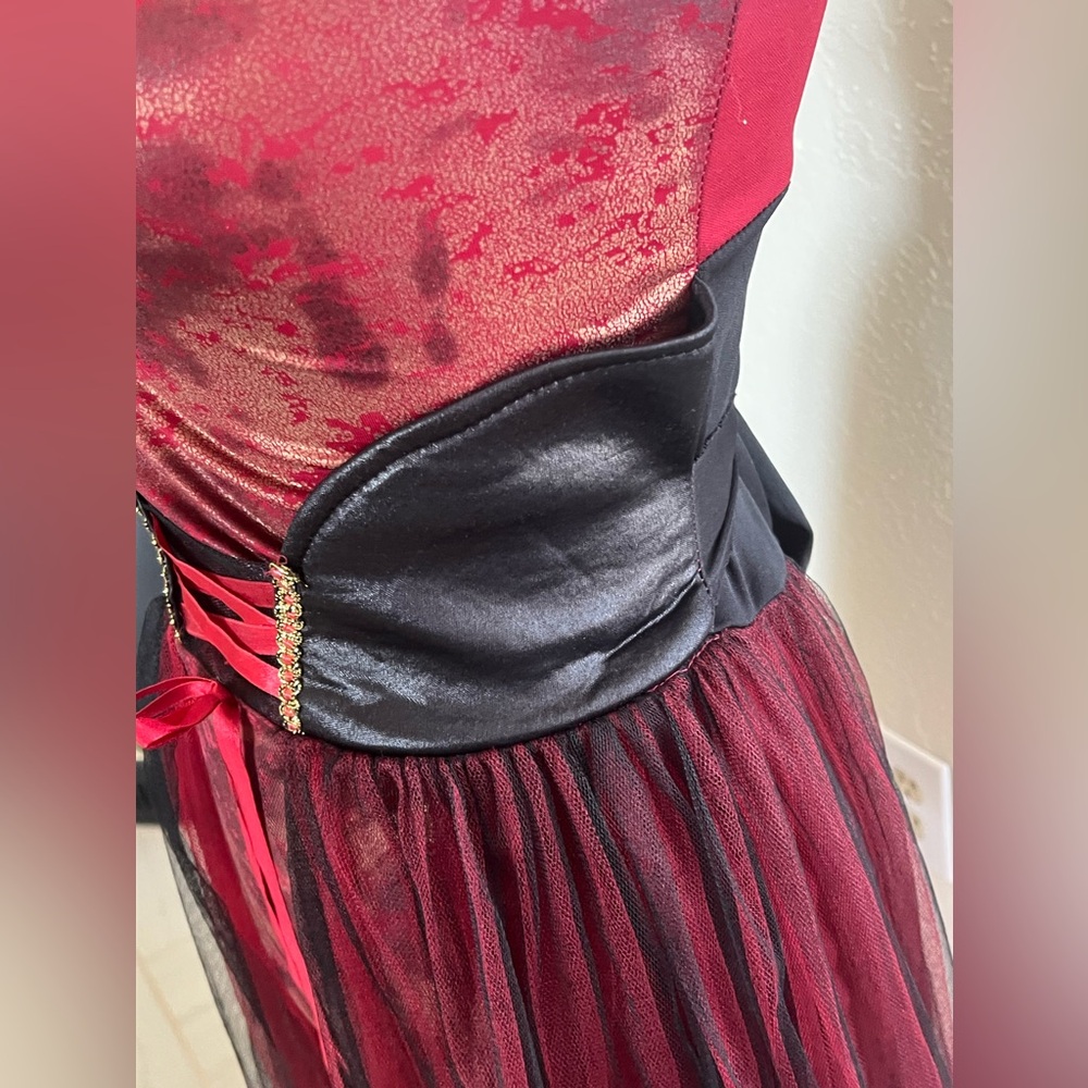 WOMENS CHARMING DEVIL COSTUME - Picture 3 of 10